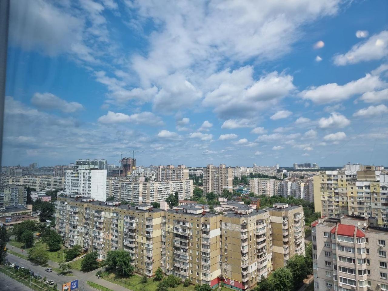 Панорамний Краєвид На Озеро! Поруч З Метро! เคียฟ ภายนอก รูปภาพ